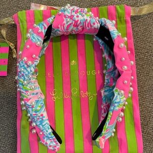 Lele Sadoughi x Lilly Pulitzer beaded headband